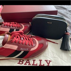 Bally shoes and matching cross body